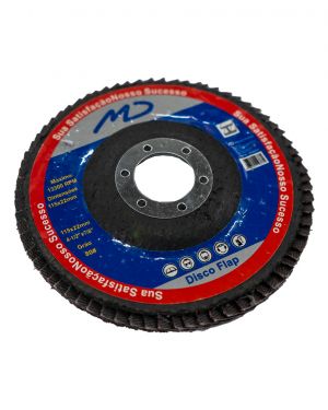 DISCO ABRASIVO FLAP, DIÂMETRO 115mm G80 – (H19377)
