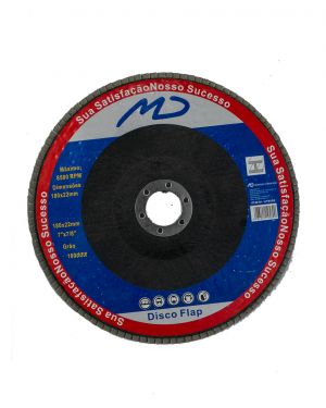 DISCO ABRASIVO FLAP, DIÂMETRO 180mm G100 – (H19589)