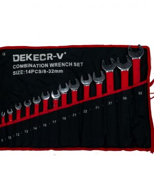 CONJUNTO DE FERRAMENTAS INTERC. CHAVES COMBINADAS 8-32mm – (H22713)